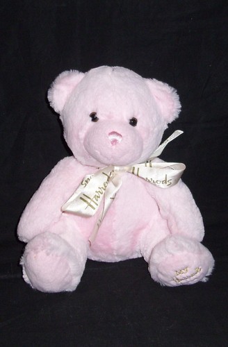 Harrods pink teddy bear - pink,