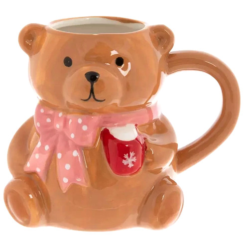 Teddy bear pink bow - bear,