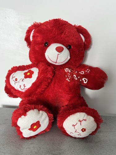 Teddy bear with heart and - with, bow