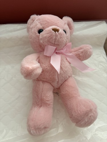 Pink teddy bear - pink, stuffed