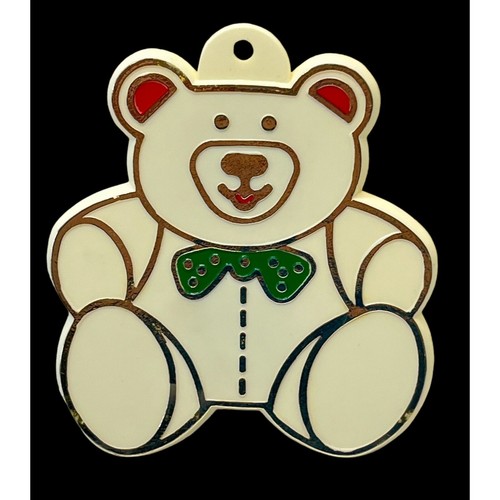 White teddy bear vintage - white,