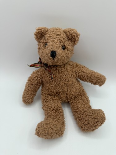 Baby curly teddy bear brown - ty,