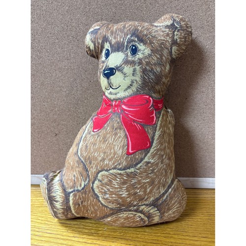 Vintage fabric teddy bear - fabric,