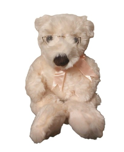 Vintage white teddy bear - ty,