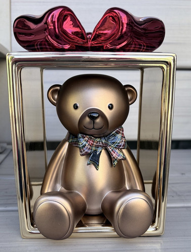 Bbw gold teddy bear present - gold,