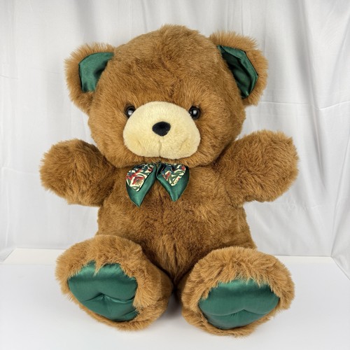 Vtg teddy precious stuffed - teddy,