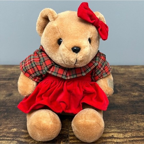 Vintage christmas teddy bear - teddy,
