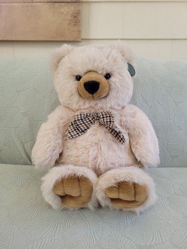 Vtg large teddy bear plush - large, 24"