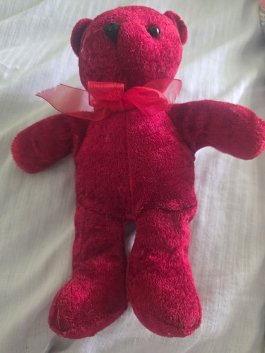 Goffa red teddy bear - goffa,