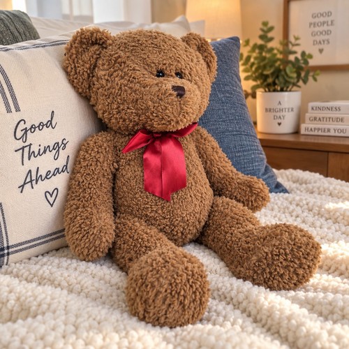 Walgreens brown curly plush - walgreens,