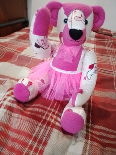 Handmade bespoke teddy bear - handmade,