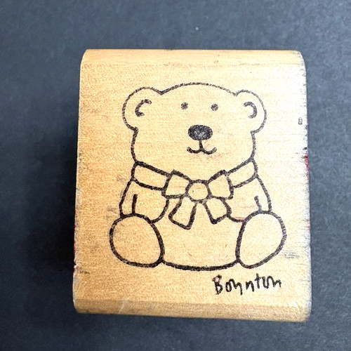 Kidstamps teddy bear - teddy, tie