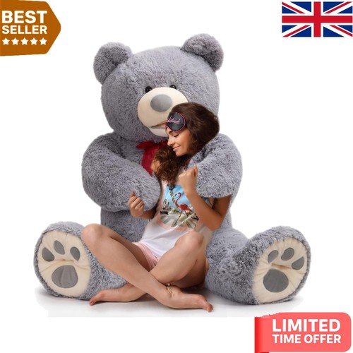 Life size 150cm grey - life-size, teddy