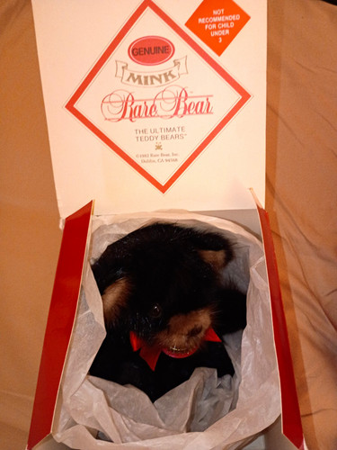 Rare bear mink - bear,