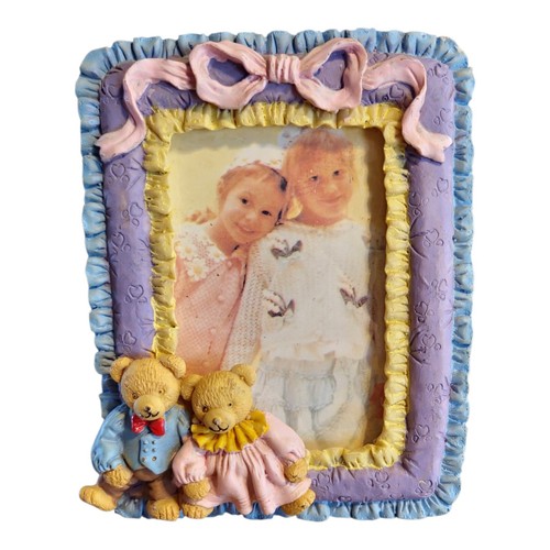 Vintage 90s teddy bear bow - teddy,
