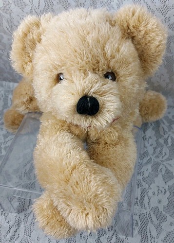 Mjc teddy bear plush - teddy, tan