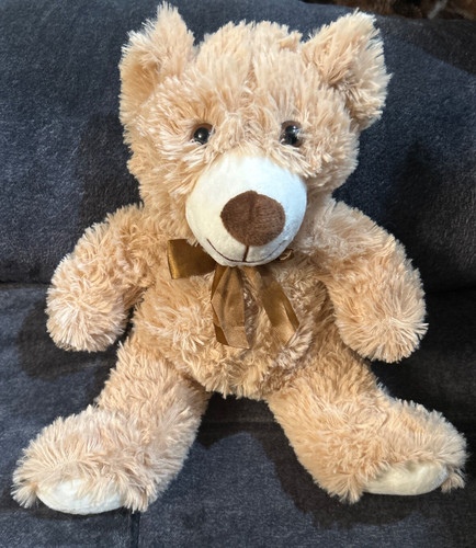 Brown tan teddy - teddy, bear