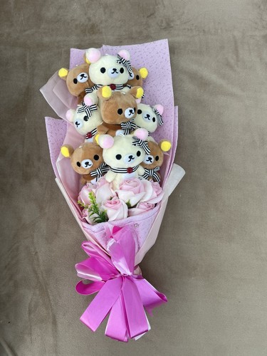 Beautiful teddy bear bouquet - teddy,