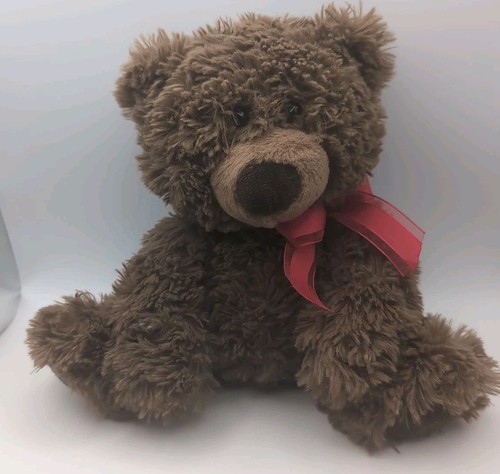Aurora sitting brown teddy - sitting,