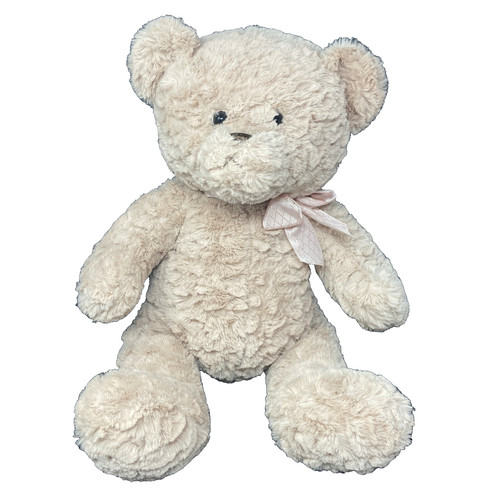 Kellytoy tan teddy bear plush - tan,