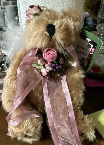 Teddy bear pink - bear, bow