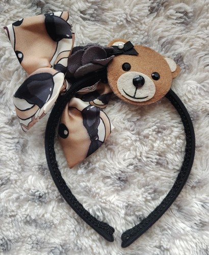 Monnalisa girls teddy bear - girls, bow