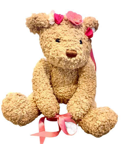 Teddy bear brown 12 in - lt.,